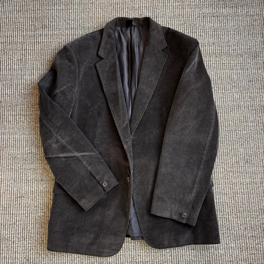 Vintage Claiborne Corduroy Blazer Brown Size 44R
